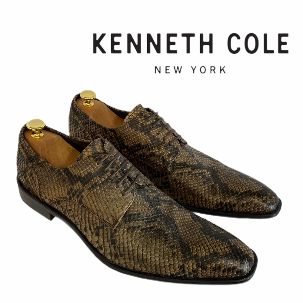 Kenneth Cole derby snake print